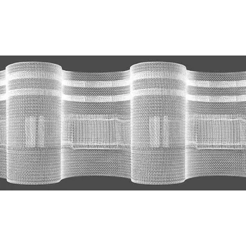 Stuha Snový svět Záclonová páska - vlny 1:2 - 100mm