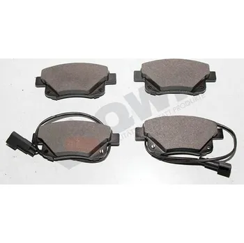 Brzdová destička Sada brzdových destiček, vždy 4 kusy v sadě QWP WBP423