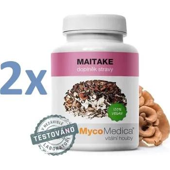 Náplast MycoMedica Maitake 2 x 90 kapslí + Sada náplastí Hartmann Cosmos s polštářkem 5 kusů