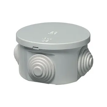 Elektroinstalační krabice Krabice rozbočovací na omítku s průchodkami - HL 400C1-3