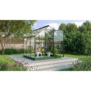 Skleník VITAVIA GARDEN Skleník VITAVIA TRITON 3800 čiré sklo 3 mm zelený LG3662