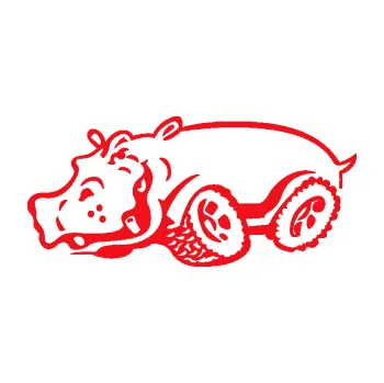 Polep vozidla SAMOLEPKA Off Road 006 levá hroch (10 - červená) NA AUTO, NÁLEPKA, FÓLIE, POLEP, TUNING, VLASTNÍ TEXT, TISK, AUTOSAMOLEPKY.cz, POLEPY, OBRÁZEK, LOGO, SAMOLEPKY