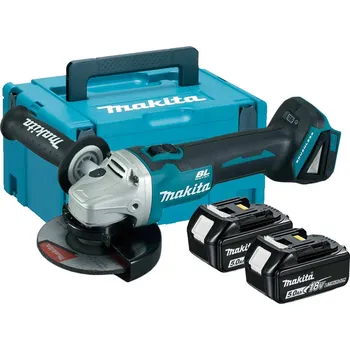 úhlová bruska Makita DGA506RTJ 1x 5,0 Ah + systainer