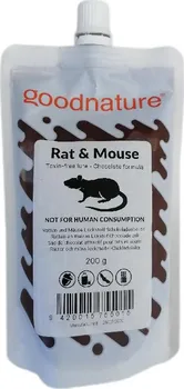 Hubení hlodavce Goodnature Rat & Mouse návnada na hlodavce čokoláda 200 g