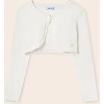 Dívčí svetr dívčí bolerko smetanové Mayoral 332-93 velikost 140