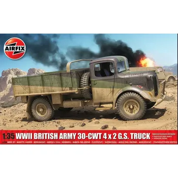 Plastikový model WWII British Army 30-cwt 4x2 GS Truck (Airfix 1:35)