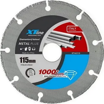 Řezný kotouč Kotouč univerzální na ocel 125mm XTLINE XT163125