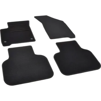autokoberec Autokoberce textilní přesné černé / černé obšití - Fiat Freemont (Typ 345) (2011-2016) 5-sedadel