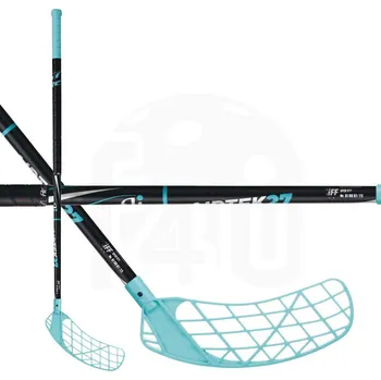 Florbalová hůl Accufli AirTek IFF Teal Levá (levá ruka dole) 95 cm (= 106 cm)