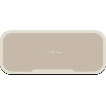 Koupelnová předložka Hand křemelinová předložka do koupelny 120 x 50 cm béžová