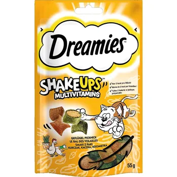 Krmivo pro kočku Dreamies Dremies shake ups drůbeží 55g