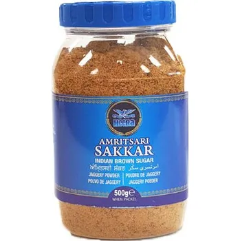 Cukr Heera Hnědý Cukr (Amritsari Sakkar) 500g