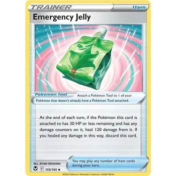 Sběratelská karetní hra Emergency Jelly 155/195 - Silver Tempest Typ karty: Non-Holo