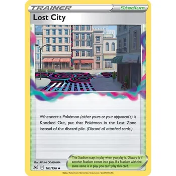 Sběratelská karetní hra Pokémon karta Lost City 161/196 - Lost Origin