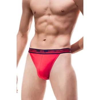 Pánské tanga Pánská tanga High emotion red - CORNETTE Červená XXL