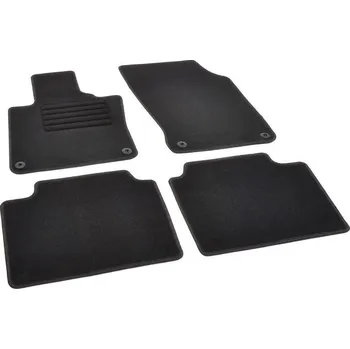 autokoberec Autokoberce textilní přesné černé / černé obšití - Volvo S90 (2016-2023) 5-sedadel