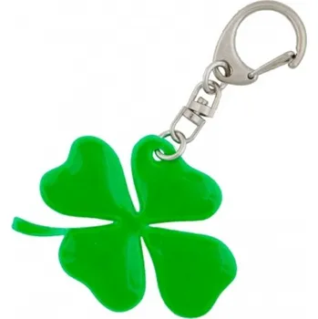 Reflexní přívěšek na klíče, ČTYŘLÍSTEK, 1ks