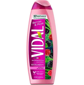 Sprchový gel Vidal Berries&Musk sprchový gel