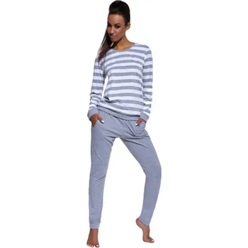 Dámské pyžamo Pyžamo Cornette dlouhé 634 Velikost: S, Vzor: 634030