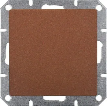 Stavebniny Timex Vypínač OPUS premium tlačítko mahagon