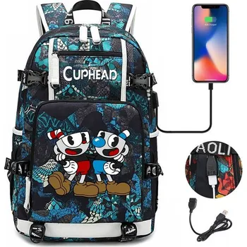 Dětský batoh Dětský vodotěsný batoh s USB nabíjením - 007