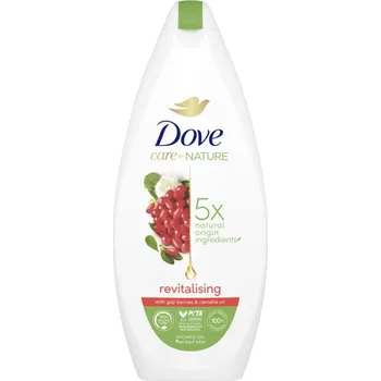 Koupelová kosmetika Dove Care by Nature Revitalising sprchový gel, 225 ml