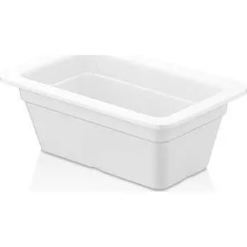 KULSAN MELAMÍNOVÁ GASTRO MÍSA 26,5X16,2X10CM BÍLÁ