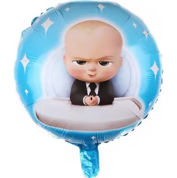 Balónek Fóliový balónek Mini šéf, kulatý, 43 cm