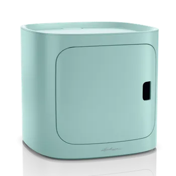 Květináč Lechuza PILA Color, skříňka, pastelově tyrkysová