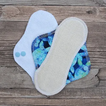 Menstruační vložka LalaH látková BIO denní vložka s PUL - Želvy