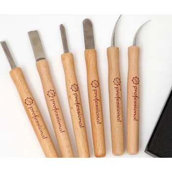 Kuchyňský nůž LP PROFESSIONAL Sada nožů LP 6 x P dlátko v obalu CZ-S06