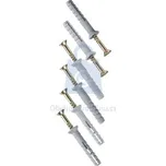 Hmoždinka natloukací s vrutem, Den Braven 8 x 100, balení 1 ks