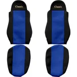 Potahy sedadel Classic - DAF XF 95 XF 105 CF LF - do 2012 ČERVENÁ