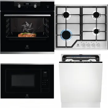 Set domácích spotřebičů ELECTROLUX KODEC75X2 + ELECTROLUX KGS6426SX + ELECTROLUX LMS4253TMX + ELECTROLUX EEM69410L