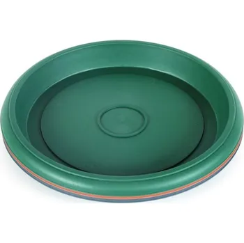 Zahradní dekorace ALFIstyle Podmiska pro zahradní květináč XL, zelená 29,5 cm