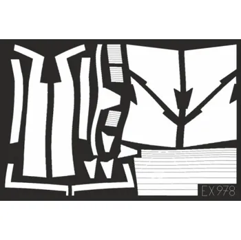 Plastikový model Eduard 1/48 F-4G surface panels (MENG)