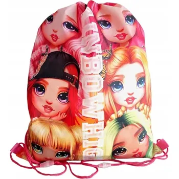 Školní sáček United Essentials • Sáček na přezůvky / vak na záda Rainbow High - 33 x 41 cm