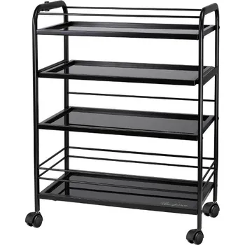 Pro salony Vozík 1015 Giovanni kosmetický stolek Barva: Černá