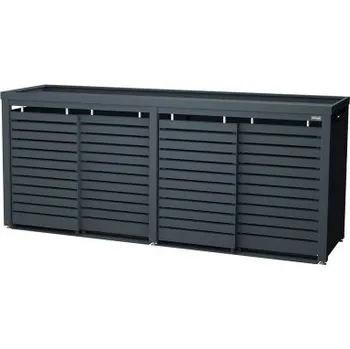 Popelnice Přístřešek na popelnice Linis Velikost: 4 x 240 L