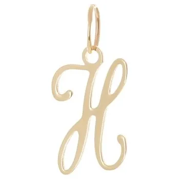 Přívěsek Přívěšek ze žlutého zlata písmeno H ZZ0927HF