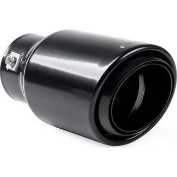 Koncovka výfuku Koncovka výfuku AMIO MT 024 ČERNÁ, průměr 89 mm, kulatá (03169)