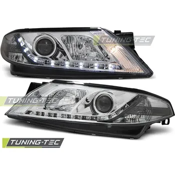 Přední světlomet Tuning-Tec Přední čirá LED světla Renault Laguna II (2000 - 2005) - chromované