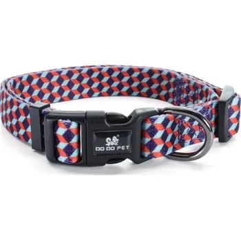 Obojek pro psa Vsepropejska Duarto modrý obojek pro psa Barva: Modrá, Obvod krku: 46 - 75 cm