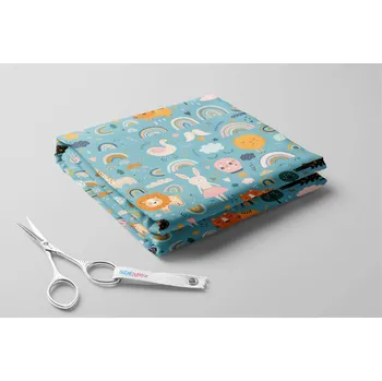 Dětská postýlka Fleece antipiling, Dětská postýlka Barva: Mentol