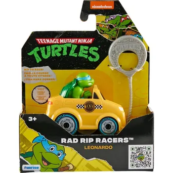 Figurka TMNT Želvy Ninja natahovací autíčko Leonardo