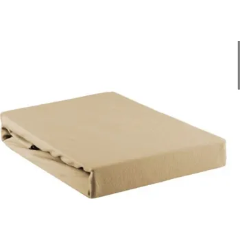 Povlečení Luana Prostěradlo s lycrou 180x200 cm, oříšková