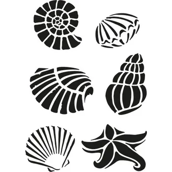 Dětské zboží EFCO Plastová šablona A4 mořský svět