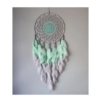 Lapač snů Lapač zlých snů Šedý ochránce 35 x 95 cm č.3
