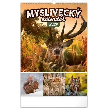 Kalendář Presco Group Nástěnný kalendář Myslivecký 2024