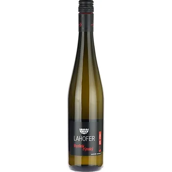 Víno Ryzlink rýnský, pozdní sběr, 2015, Lahofer, suché, O,75 l